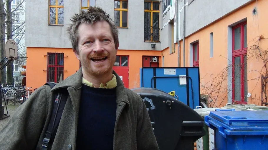 Alan Thornton in Berlin during the first meeting about PLANT